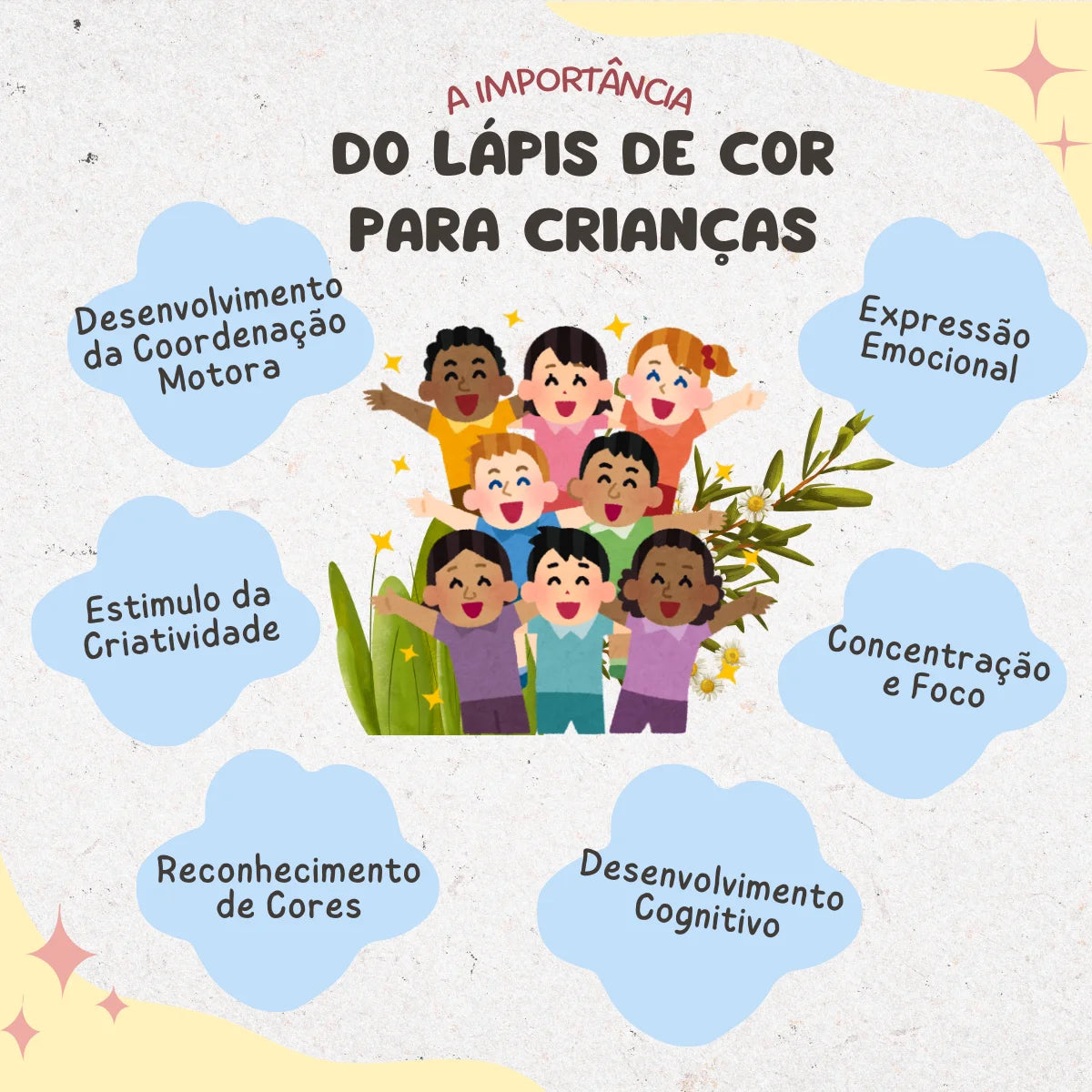 Lápis de cor multicolor - 36 unidades